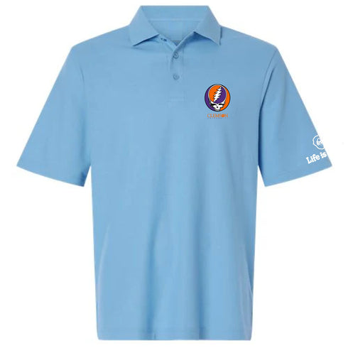 Clemson University Premium Stealie Performance Polo