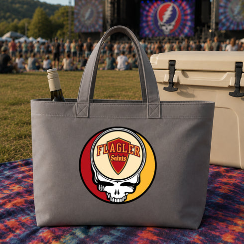 Flagler Stealie Canvas Tote Bag
