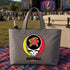 University of Maryland Football Stealie Canvas Tote Bag