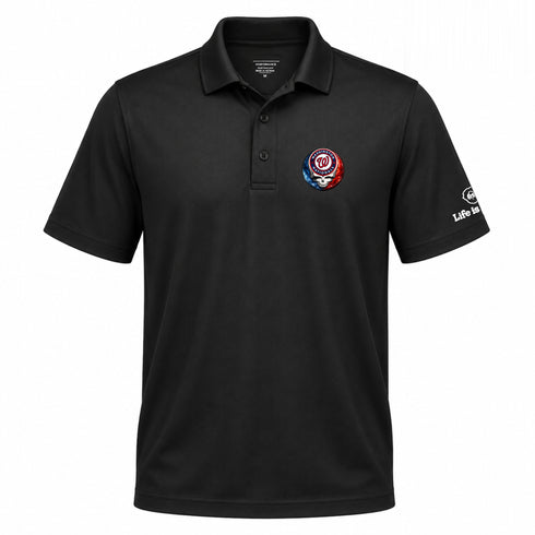 Washington Nationals Crystal Premium Stealie Performance Polo