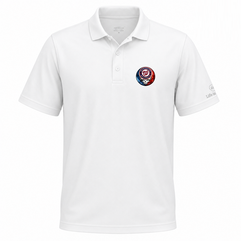 Washington Nationals Crystal Premium Stealie Performance Polo