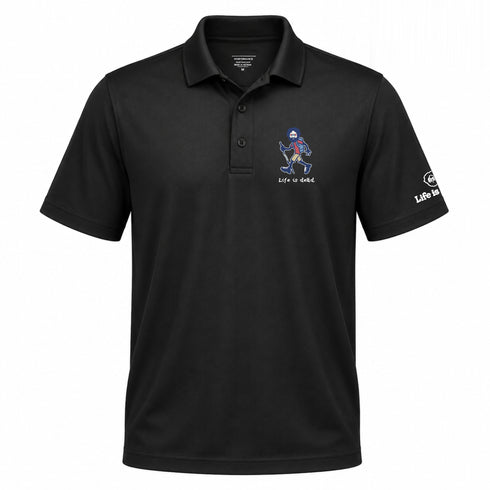 Hikin' Jerry - Life is dead.® Premium Stealie Performance Polo