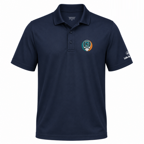 San Jose Sharks Premium Stealie Performance Polo