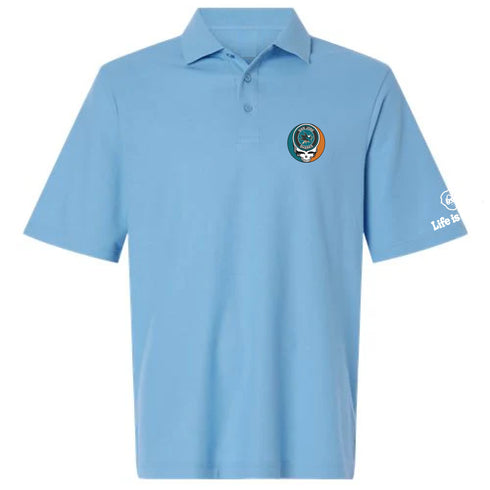 San Jose Sharks Premium Stealie Performance Polo