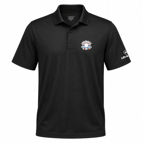 USA Premium Stealie Performance Polo