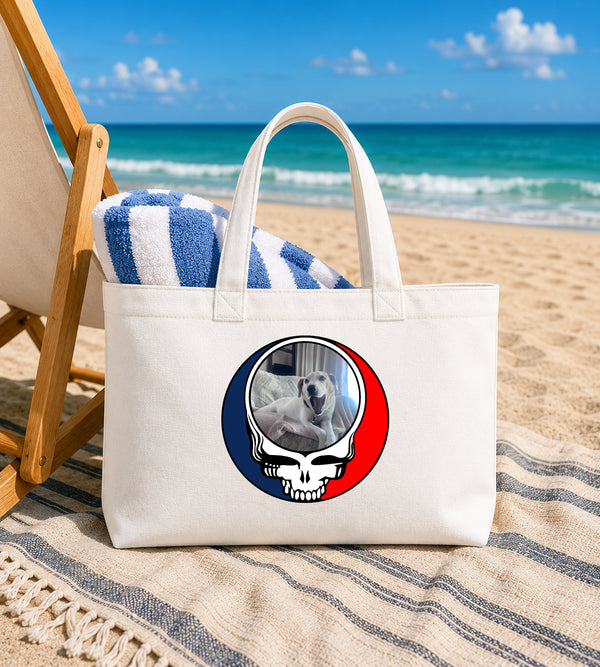 1303 Stealie Canvas Tote Bag