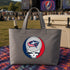 Columbus Blue Jackets Stealie Canvas Tote Bag