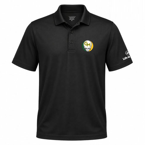 George Mason University Premium Stealie Performance Polo