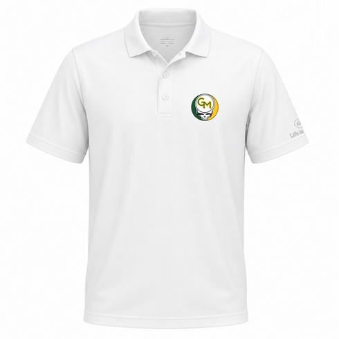 George Mason University Premium Stealie Performance Polo