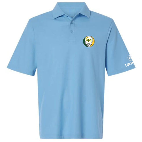George Mason University Premium Stealie Performance Polo