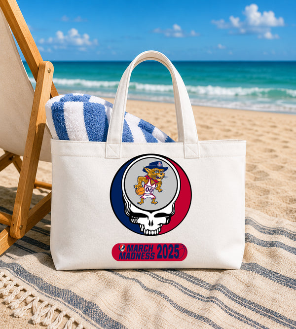 University of Arizona March Madness Stealie Canvas Tote Bag