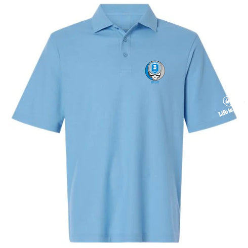 Bentley University Premium Stealie Performance Polo