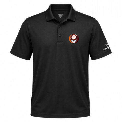 Virginia Tech Premium Stealie Performance Polo