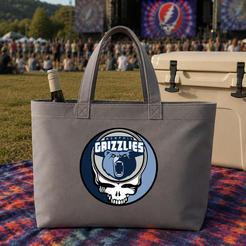 Memphis Grizzlies Stealie Canvas Tote Bag