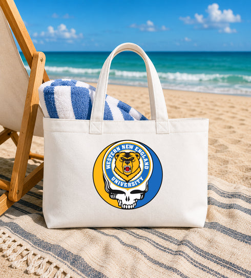 Western New England Stealie Canvas Tote Bag