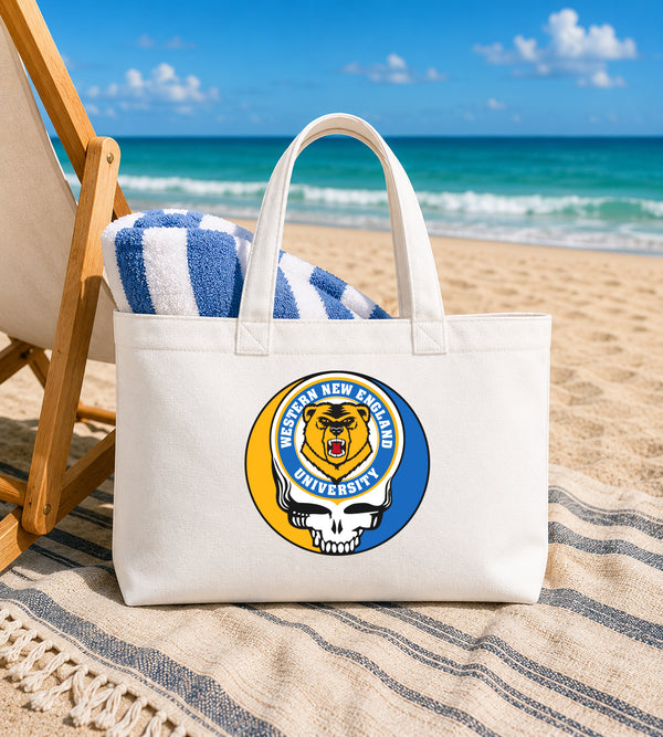 Western New England Stealie Canvas Tote Bag
