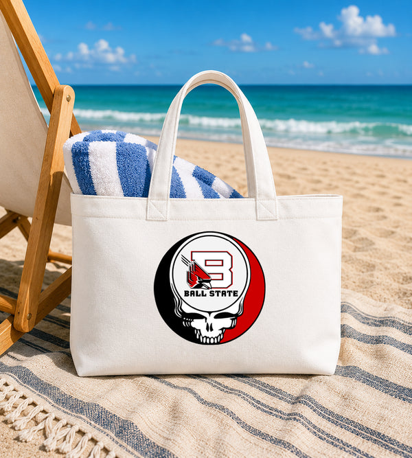 Ball State Stealie Canvas Tote Bag