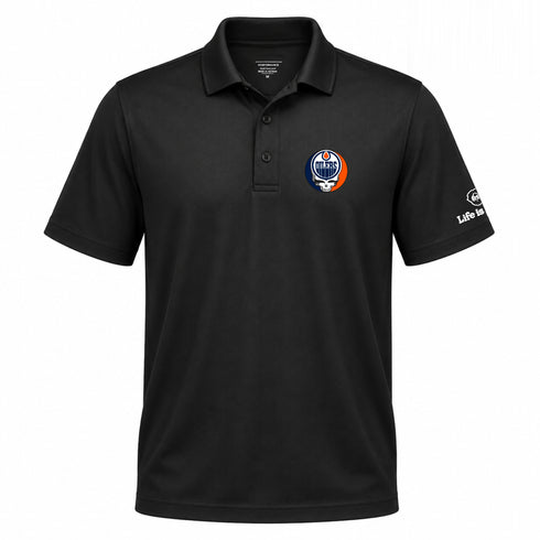 Edmonton Oilers Premium Stealie Performance Polo