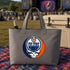 Edmonton Oilers Stealie Canvas Tote Bag