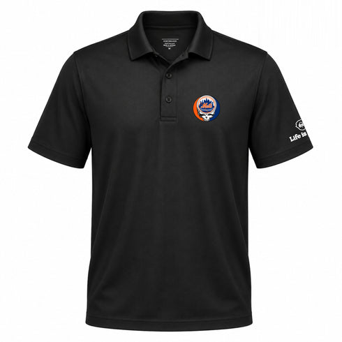 New York Mets Premium Stealie Performance Polo
