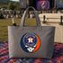 Houston Astros Stealie Canvas Tote Bag