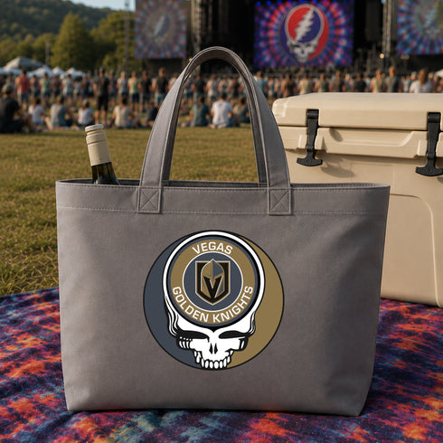 Vegas Golden Knights Stealie Canvas Tote Bag