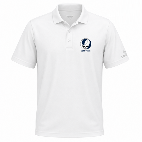 Penn State University Premium Stealie Performance Polo
