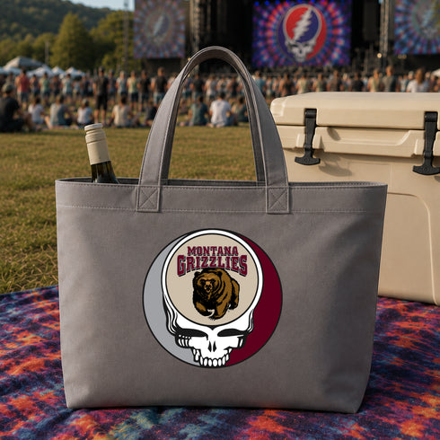 University of Montana Stealie Canvas Tote Bag