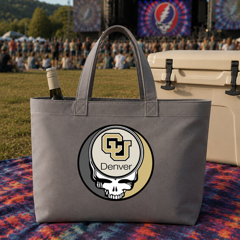 University of Colorado Denver Stealie Canvas Tote Bag