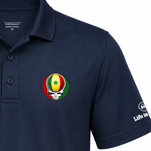 Senegal FIFA World Cup Premium Stealie Performance Polo