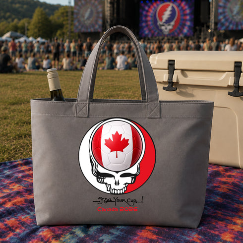Canada FIFA World Cup Stealie Canvas Tote Bag