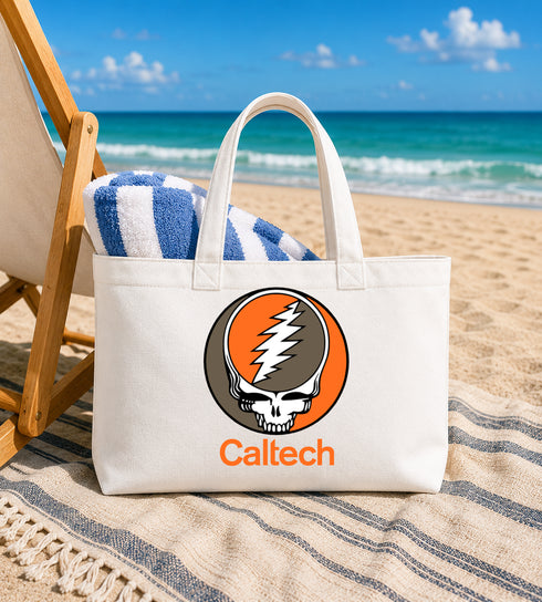 Caltech Stealie Canvas Tote Bag