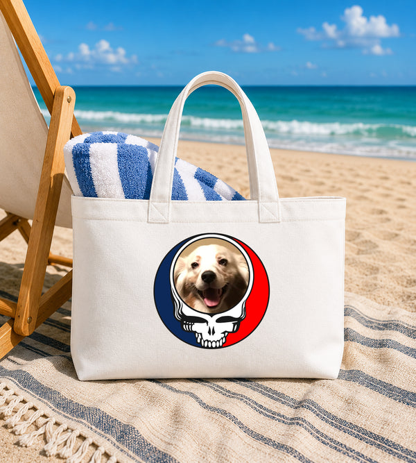 1229 Stealie Canvas Tote Bag