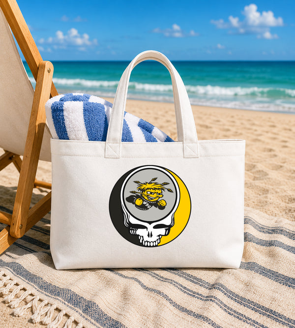 Wichita State University Stealie Canvas Tote Bag