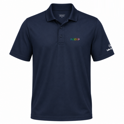 Dancing Bears Premium Stealie Performance Polo