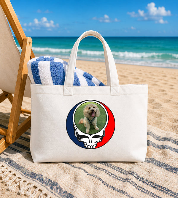 1306 Stealie Canvas Tote Bag