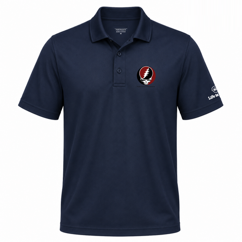 University of Indiana Premium Stealie Performance Polo