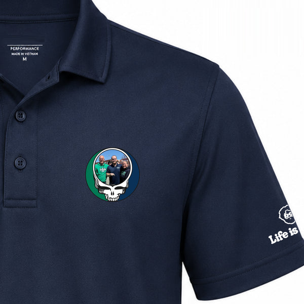1186 Premium Stealie Performance Polo