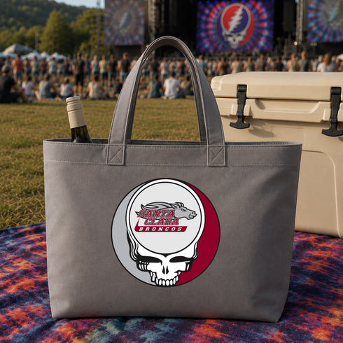 Santa Clara Stealie Canvas Tote Bag