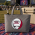 Santa Clara Stealie Canvas Tote Bag