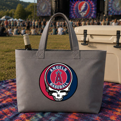 Los Angeles Angels Stealie Canvas Tote Bag