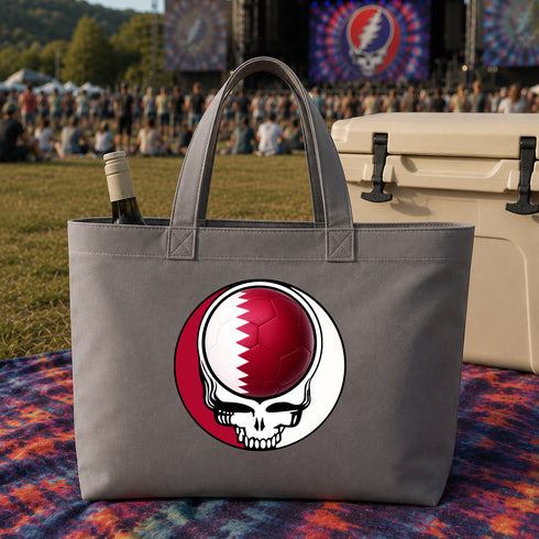 Qatar FIFA World Cup Stealie Canvas Tote Bag