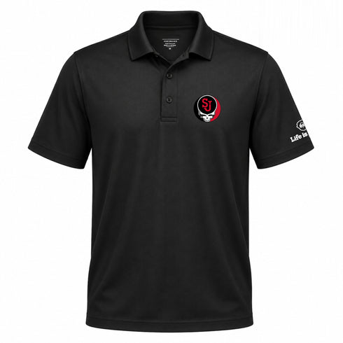 St John's University Premium Stealie Performance Polo