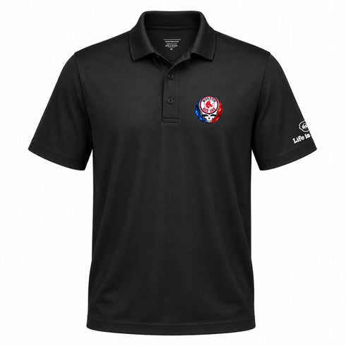 Boston Red Sox Crystal Premium Stealie Performance Polo