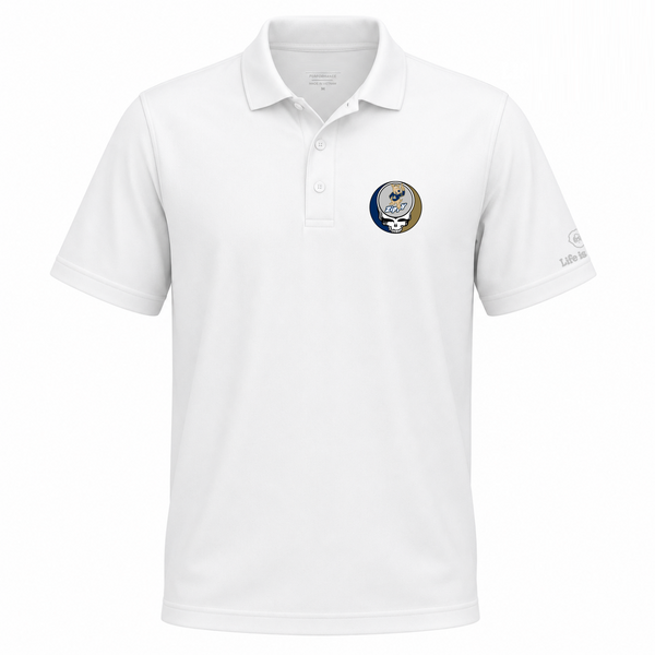 University of Akron Premium Stealie Performance Polo