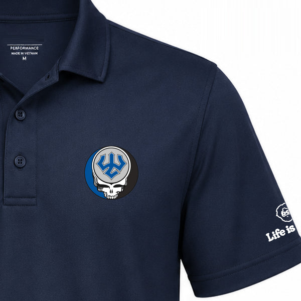 Washington & Lee Premium Stealie Performance Polo