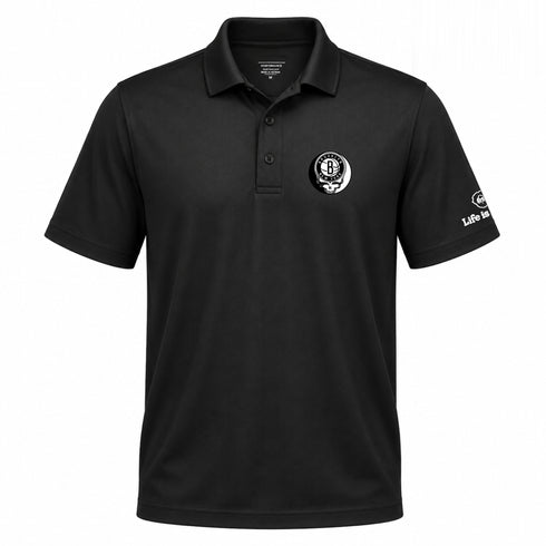 Brooklyn Nets Premium Stealie Performance Polo