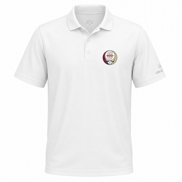 University of Charleston Premium Stealie Performance Polo