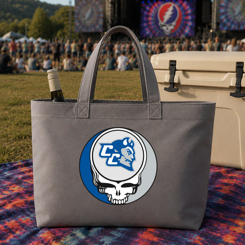 Central Connecticut University Stealie Canvas Tote Bag