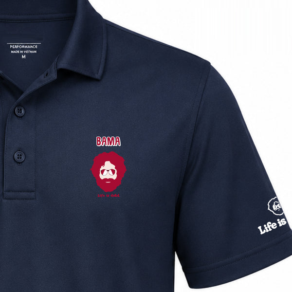 Bama Jerry - Life is DeadAlabama Premium Stealie Performance Polo